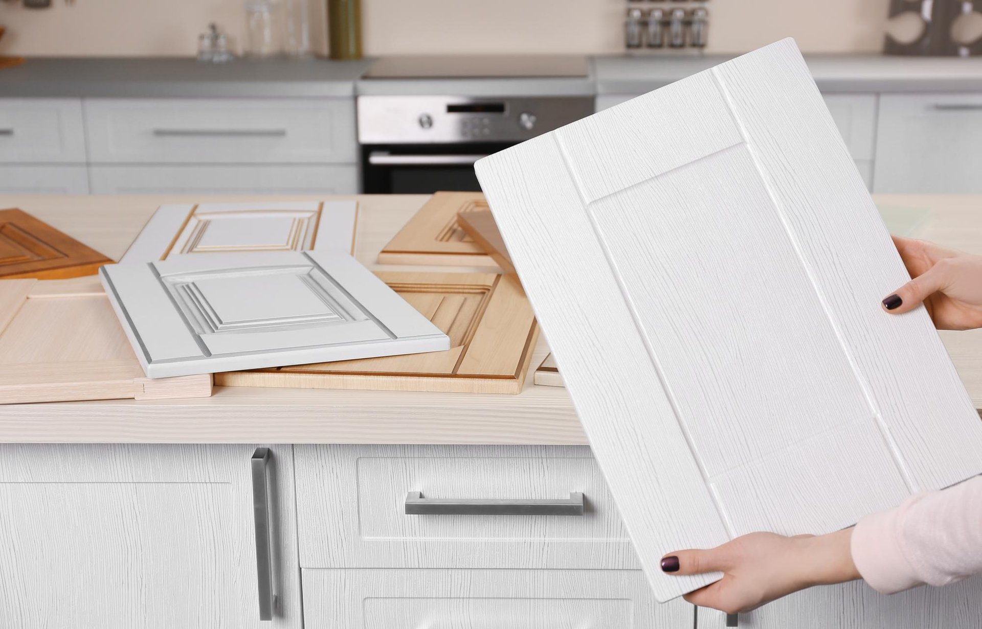 Материалы для кухонных фасадов